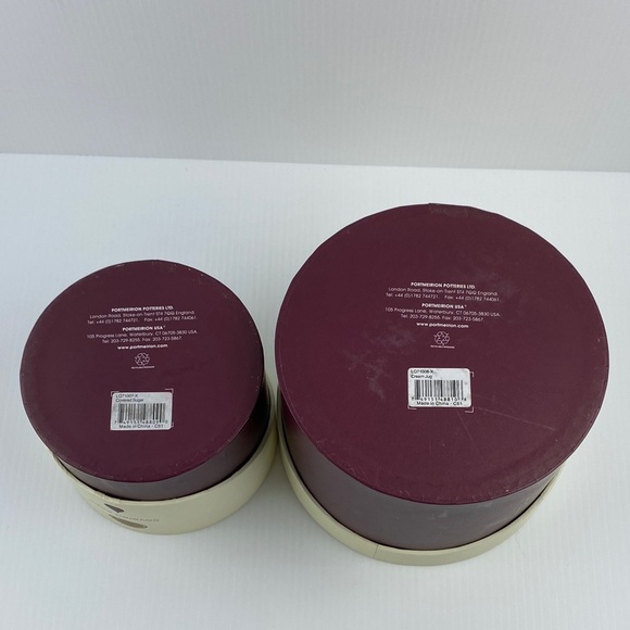 Liquid Cream and Sugar Set White Porcelain Made in England - Picture 4 of 11